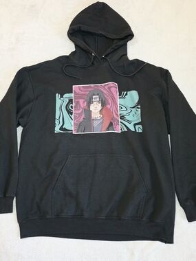Naruto Shippuden Itachi Uchiha Anime Hoodie XL